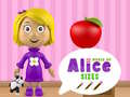 Jeu World of Alice Sizes