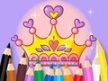 Jeu Coloring Book: Princess Crown