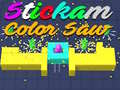 Jeu Stickman Color Saw