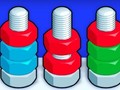 Jeu Nuts Puzzle: Sort By Color