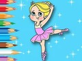 Jeu Coloring Book: Ballet Girl