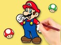 Jeu Coloring Book: Dwarf Holds Flower