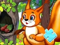 Jeu Jigsaw Puzzle: Squirrel Hide Food