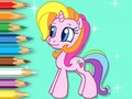 Jeu Coloring Book: Shining Pony