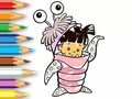 Jeu Coloring Book: Monster Costume Girl