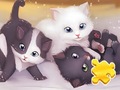 Jeu Jigsaw Puzzle: Playing Cats