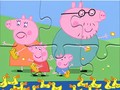 Jeu Jigsaw Puzzle: Peppa Pig Feed Ducks