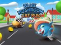 Jeu Blue Mushroom Cat Run