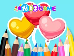 Jeu Coloring Book: Heart Balloons