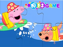 Jeu Jigsaw Puzzle: Peppa Pig Sea Sailing