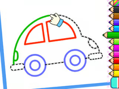 Jeu Toddler Drawing: Cute Car