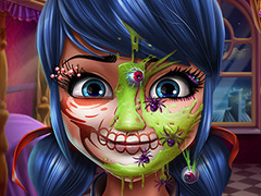 Jeu Dotted Girl Halloween Makeup