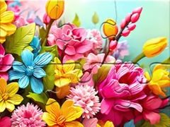Jeu Jigsaw Puzzle Flowers