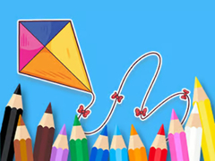 Jeu Coloring Book: Bowknot Kite