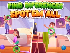 Jeu Find Differences: Spot 'Em All
