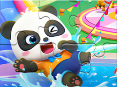 Jeu Jigsaw Puzzle: Baby Panda Water Park