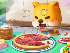 Jeu Jigsaw Puzzle: Pizza Dog