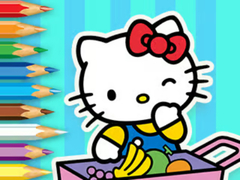 Jeu Coloring Book: Hello Kitty Market