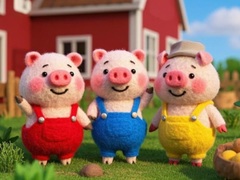 Jeu Find The Differences: The 3 Little Pigs