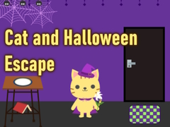 Jeu Cat and Halloween Escape