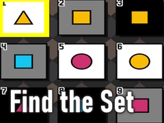 Jeu Find the Set