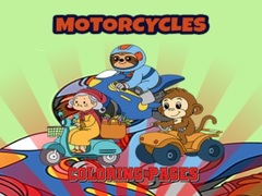 Jeu Motorcycle Coloring Pages