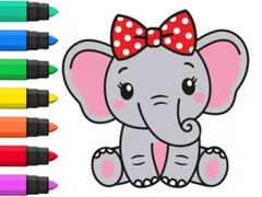 Jeu Coloring Book: Elephant