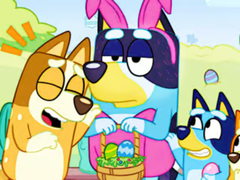 Jeu Jigsaw Puzzle: Bluey Easter Dress Up