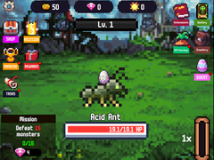 Jeu RPG Idle Clicker