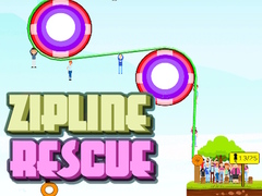 Jeu Zipline People Rescue
