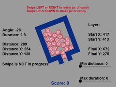 Jeu Candy Shake Shake Gravity Puzzle