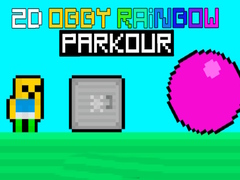 Jeu 2D Obby Rainbow Parkour