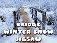 Jeu Bridge Winter Snow Jigsaw