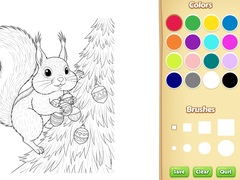 Jeu Christmas Animal Coloring Book for Kids