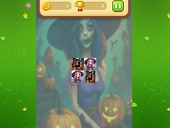 Jeu Halloween Witch Memory Match