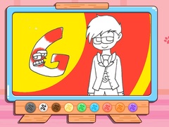 Jeu Coloring Book: Alphabet Lore G