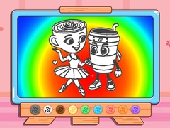 Jeu Coloring Book: Cappuccina Assassino Love Story