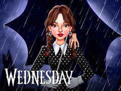 Jeu Celebrity Wednesday Addams Style