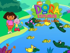 Jeu Dora The explorer  Crocodile Lake