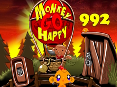 Jeu Monkey Go Happy Stage 992