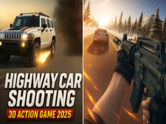 Jeu Highway Car Shooting 3D Action Game 2025