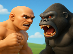Jeu Men Vs Gorillas