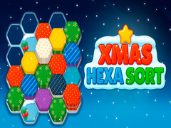 Jeu Xmas Hexa Sort