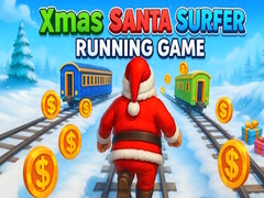 Jeu Xmas Santa Surfer Running Game