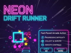 Jeu Neon Drift Runner