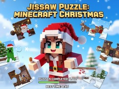 Jeu Jigsaw Puzzle: Minecraft Christmas