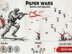 Jeu Paper Wars Battles and Upgrades