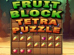 Jeu Fruit Block Tetra Puzzle