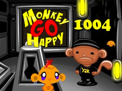 Jeu Monkey Go Happy Stage 1004