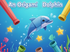 Jeu An origami dolphin
